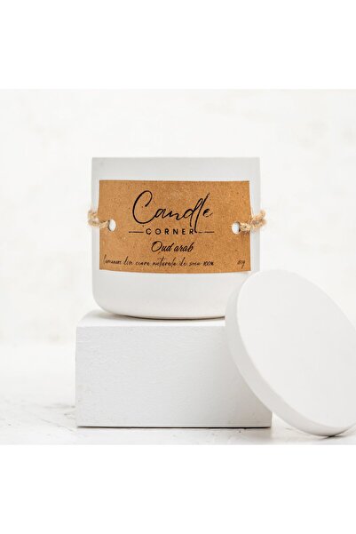 Candle Corner Lumânare parfumată lucrată manual din ceară de soia 100% natura...