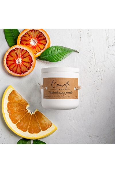 Candle Corner Lumânare parfumată lucrată manual din ceară de soia 100% natura...