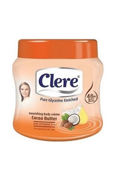 Clere Cocoa Butter Body Cream - 500ml