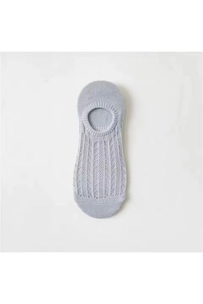 Bestrend 8 Pack Embossed Patterned Sneaker Women's Socks