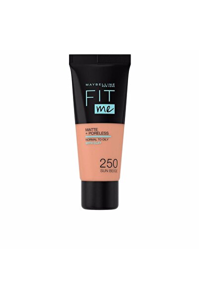 Maybelline New York Fit Me Matte+poreless Foundation #250-sun Beige 30 ml