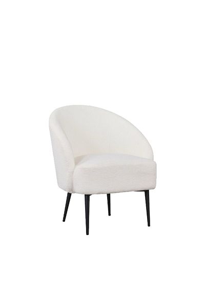 Generic Modern Boucle Chair for Living Room and Bedroom White