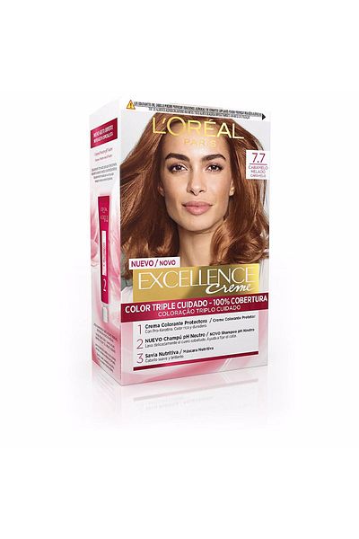L'Oreal Paris Excellence Cremefarbstoff #7.7-eiskaramell L'oréal Paris 192 ml