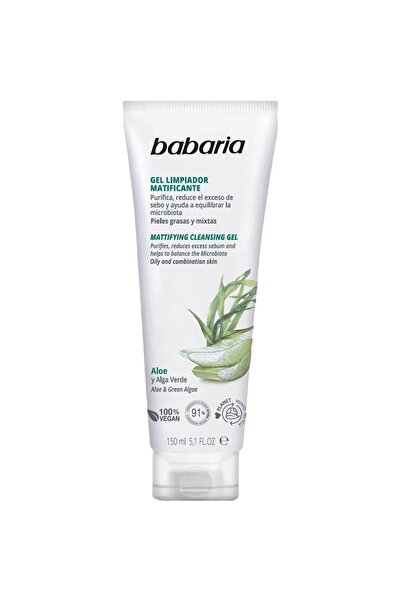 Babaria Aloe Vera Mattierendes Gesichtsreinigungsgel 150 ml