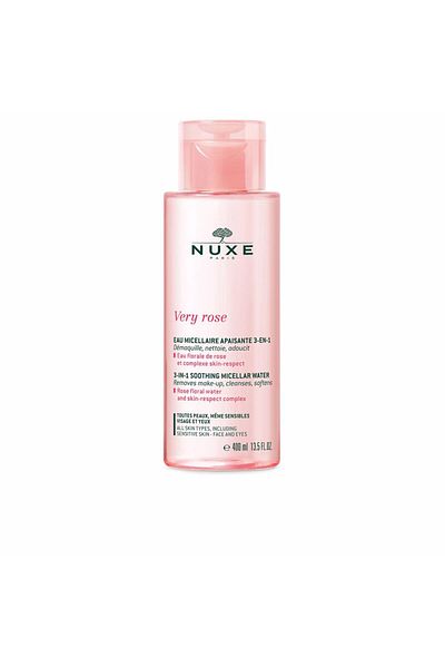 Nuxe Very Rose Beruhigendes Mizellenwasser 3in1 Für Alle Haut, 400 ml