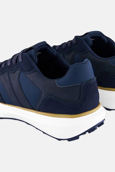 Nordland Men Lace Up Casual Shoes, Navy