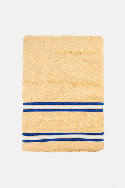 Nautica Textured Bath Towel, Beige
