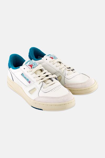 Reebok Men Lt Court Lace Up Tennis Shoes, Off White