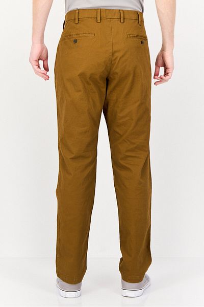 GAP Men Slim Fit Solid Chino Pants, Brown