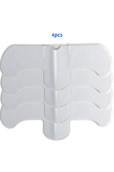 yinhang 4P محفز عضلات الكتف والرقبة، وسادات أقطاب كهربائية EMS من جل السيليكون، رقعة غير منسوجة ذاتية اللصق