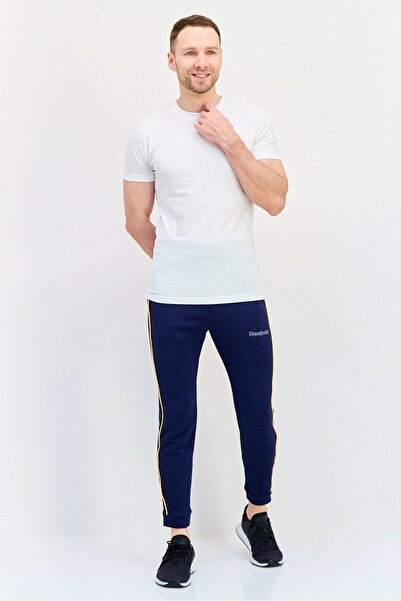 Reebok Men Sportswear Fit Outdoor Sweatpants, Navy Blue