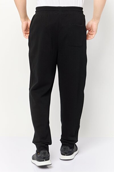 CELIO Men Regular Fit Textured SweatPants, Black