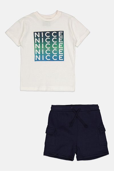 Nicce Toddler Boy 2 Piece Graphic Print T-shirt And Short Set , Multicolor