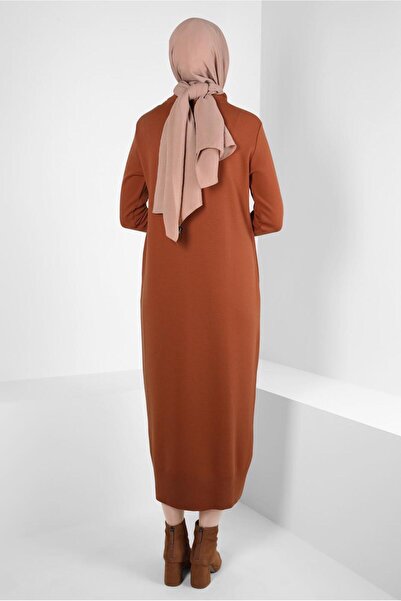 Alvina Πλεκτό Φόρεμα - Πέτο με ψηλό λαιμό, Μοντέλο 44023