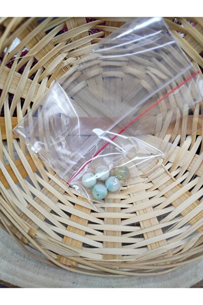 DOĞAL TAŞ DELİSİ 5 bucăți de mărgele din piatră naturală Amazonit (8 mm)