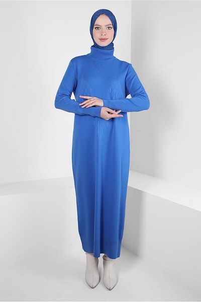 Alvina ROCHIE DE TRICOATĂ CU GULER RUFFY 44023