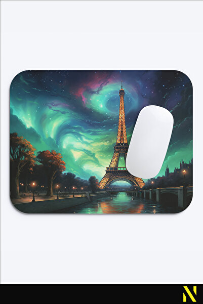 nilizma Ергономічна підкладка для миші з видом на північне сяйво, нековзна ос...