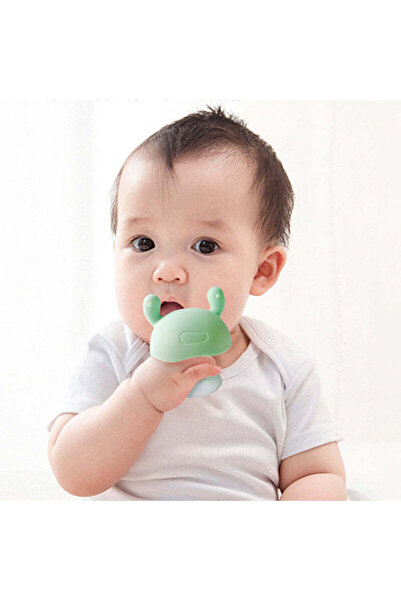 Yelajoy Baby Teether,4 pcs,2-in-1,Silicone Mushroom Infant Toys,Bpa Free,Anti-eating And Chewing Soothes