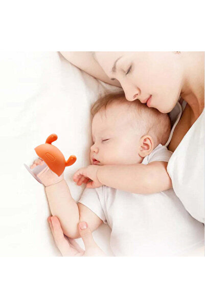 Yelajoy Baby Teether,4 pcs,2-in-1,Silicone Mushroom Infant Toys,Bpa Free,Anti-eating And Chewing Soothes