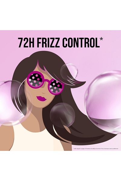 Pantene Goodbye Summer Frizz Shampoo 2 x 400 ml + Conditioner 360 ml