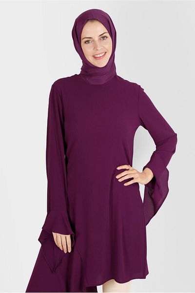 Alvina Asymetric Cut Tunic 41786