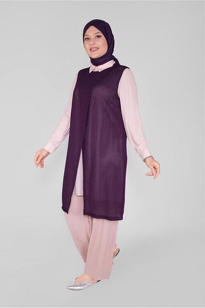 Alvina 40578 Cube Lace 2'Li Tunic 40/48 Tek38