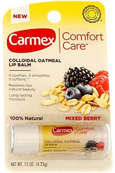 Carmex Carmex Comfort Care Colloidal Oatmeal Lip Balm – Mixed Berry (4.25g)