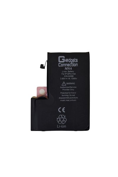 Gadgets Connection Replacement Battery for Apple iPhone 12 Pro Max in Black