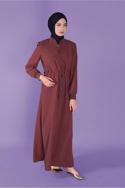 Alvina 10353 Μοντέλο - Διακοσμημένο με κορδόνια και φερμουάρ