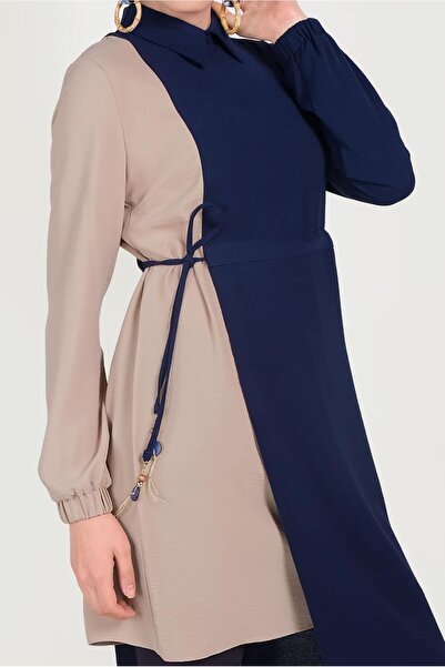 Alvina Belden Latched Linen Tunic 40645