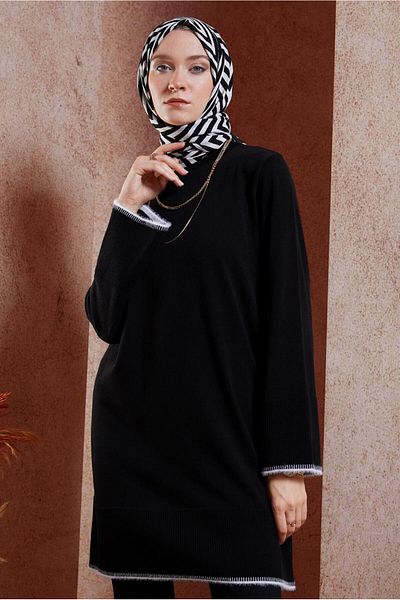 Alvina 44900 Model Knitwear Tunic