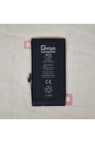 Gadgets Connection Replacement Battery for Apple iPhone 13 in Black