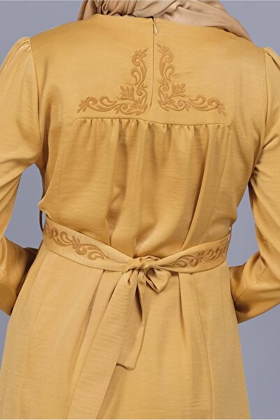 Alvina Back Embroidered and Belted Tunic - 41601