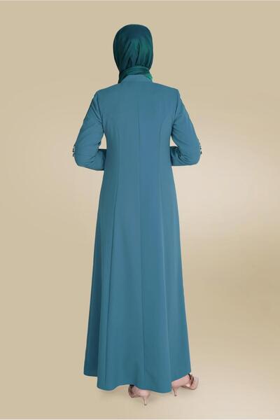 Alvina Бурюзак з рукавами, прикрашений бісером і стрічками 10202