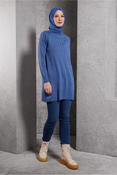 Alvina Tesetur Knitwear Tunic 44982