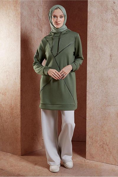 Alvina Hooded Tracksuit Tunic - Model 45113