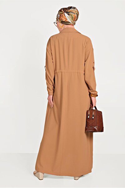 Alvina Men's Collar Zippered Rubbered Cover 10164