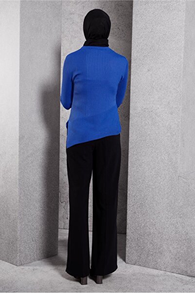 Alvina ASİMETRİK KESİM TRİKO KAZAK 45008