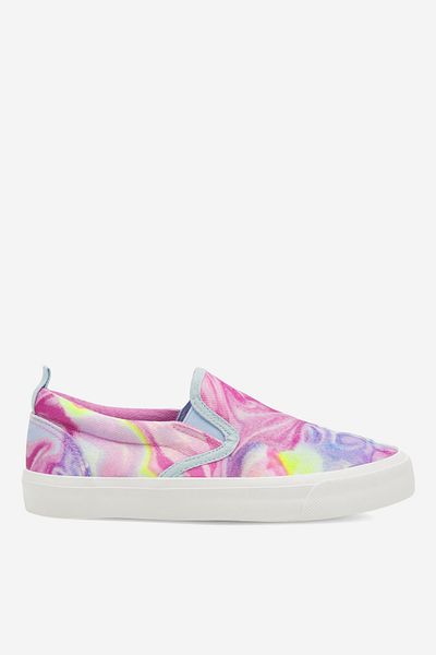 Nelli Blu pantofi sport pentru fete 5905588510116 violet