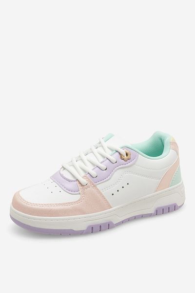 Nelli Blu adidași pentru fete 5905588385172 Alb