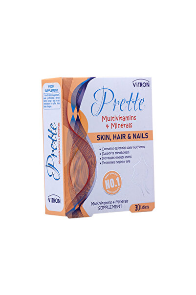 Not Applicable أقراص بريتي متعددة الفيتامينات والمعادن (30 قرصًا)