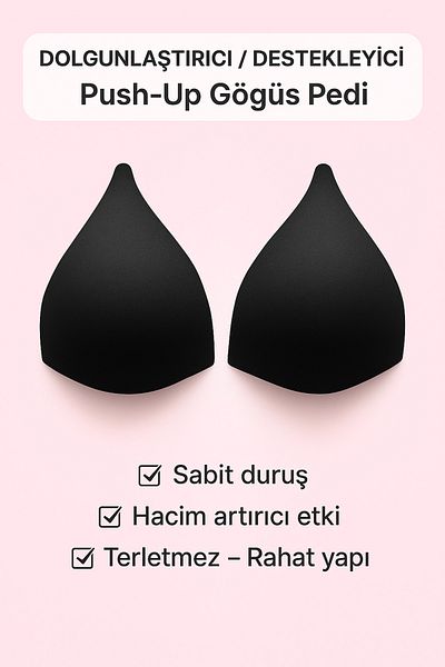 Paragon Swimsuit Bikini Evening Dress Dress Supportive Double Padding Triangle Push-Up Chest Pad