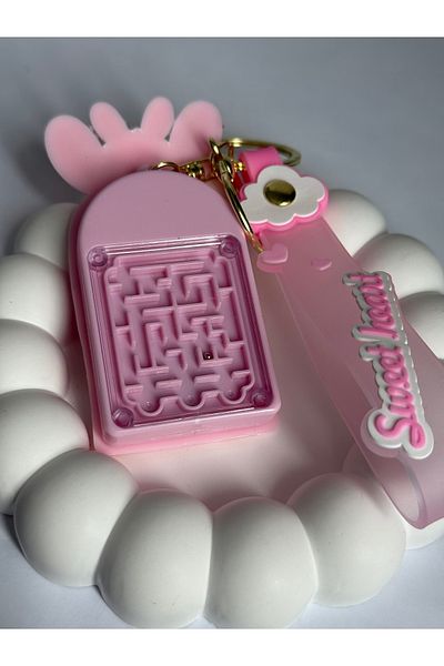 PileaD Calculator, Purse Ornament, Cute Character Keyring with Game