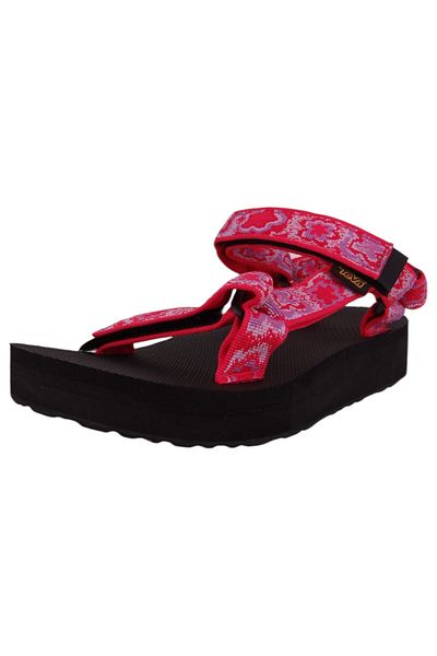 TEVA Damen Trekking Sandalen Sandalen Midform Universal 1090969 Rosa Nkp Neon Floral Pink Purple Polyeste