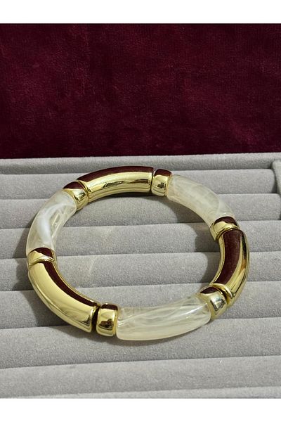 MODA Model Bone Colorless Elastic Bracelet
