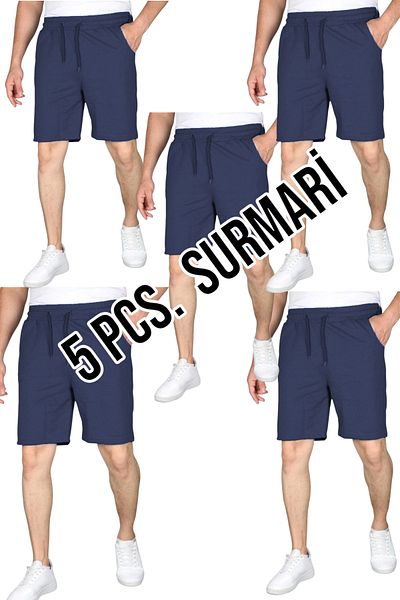 SURMARİ Αθλητικό σορτς βερμούδας 5 τεμαχίων άνετο κάτω μέρος