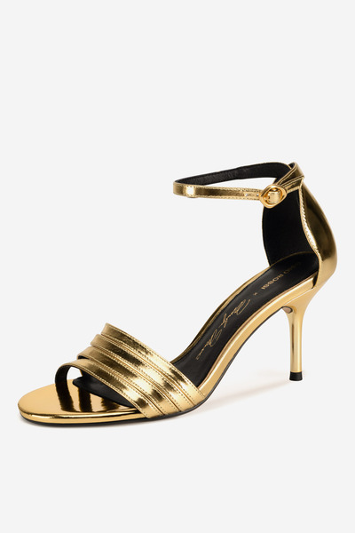 Gino Rossi woman sandal 5903419900921 Gold-colored