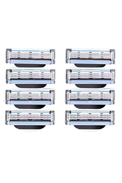 VAKIND 8pcs 8-48pcs Shaver Cutting Head For Mach 3 For Men Stainless Steel Blade Sharp Changeable Shaver He
