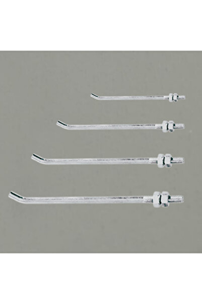 RafBurada 25 Adet Vidalı Kanca - Aksesuar Kancası 30 Cm