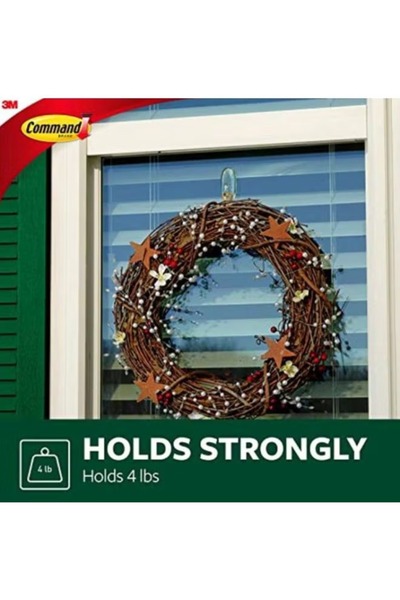 COMMAND Window Hook Clear 10inch